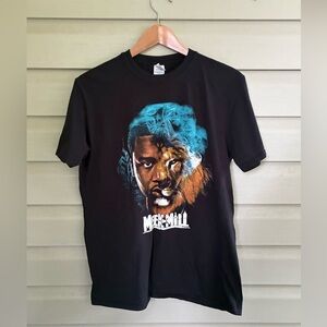 MEEK MILL Dream Chasers The Motivation Tour T-shirt Philly hip hop rap sz L EUC